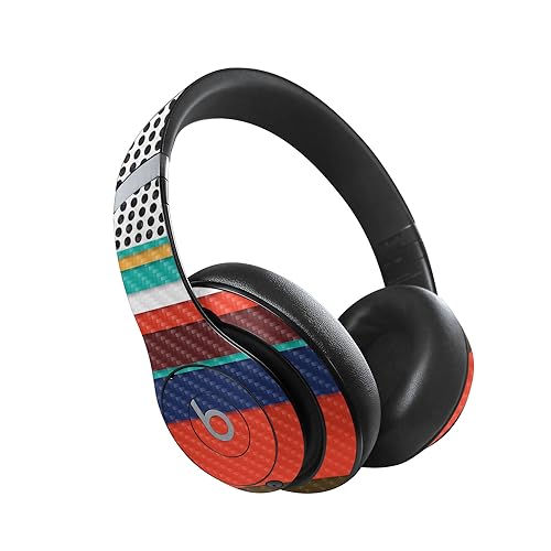 Image of MightySkins Carbon Fiber Skin Compatible with Beats Studio Pro Protective, Durable Textured Carbon Fiber Finish | Easy to Apply, Remove, and Change Style