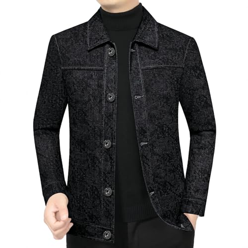 Veste décontractée homme à revers pour l'automne - 4