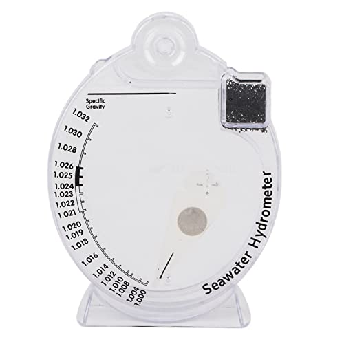 Gavigain Aquarium Hydrometer Salinity Tester, Design, Automatic Water Level Detection, for Marine and Brackish Water Aquariums