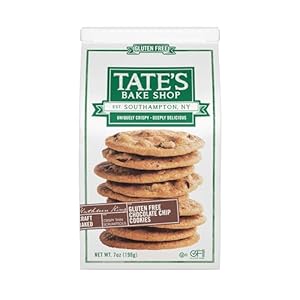 Tate’s Bake Shop Gluten Free Chocolate Chip Cookies, Gluten Free Cookies, 7 oz