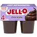 Jell-O Ready to Eat Chocolate Pudding Snack, 4 Cups