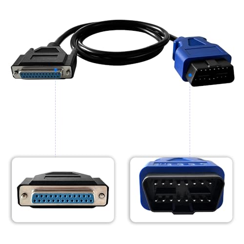Cable para Cummins Inline 6 repuesto P/N 4919781 conector OBD2 J1962 de diagnosis 4
