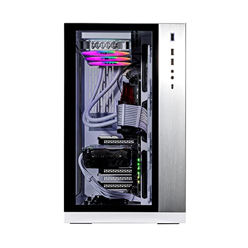 Image of Velztorm Lux Lyte Custom Built Gaming Desktop PC (AMD Ryzen 9-5900X, GeForce RTX 5090, 64GB DDR4, 2TB PCIe SSD, 360mm AIO, 1000W PSU, WiFi 5, Bluetooth 5.0, RJ-45, 1 Display Port, HDMI, Win 11 Home)