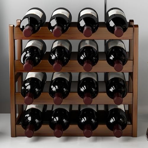 Casier à vin empilable en bois pour optimiser votre garde-manger - 4