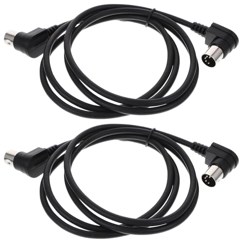 Vaguelly Midi Cable 90 Degree Din 2pcs 5 Pin Male to Male