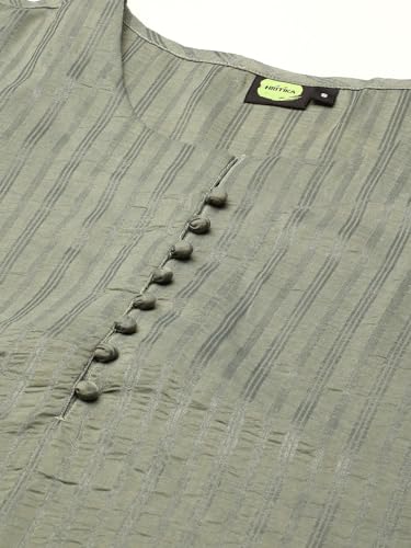 Image of Hritika Self Design Viscose Rayon Kurta & Trousers Set (HRKB0048 Parent)