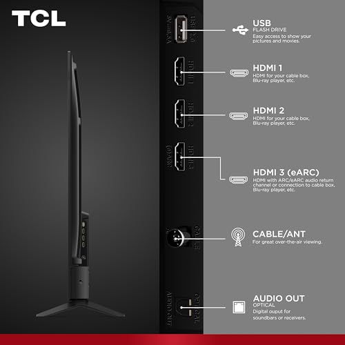 Image of TCL 65-Inch F7D Series QLED 4K UHD Smart TV (65F7D, 2026 Model) | Dolby Vision & Dolby Atmos, DTS | Voice Remote with Alexa | Motion Rate 240, Game Accelerator 120, Auto Game Mode