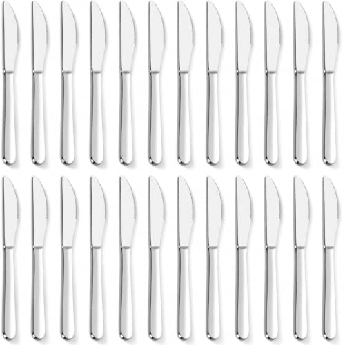 Gymdin 24 Pieces Dinner Forks, Forks Silverware(8 inches), Food Grade Stainless Steel Flatware Forks, Mirror Polished & Dishwasher Safe, Using for Home, Restaurant or Kitchen