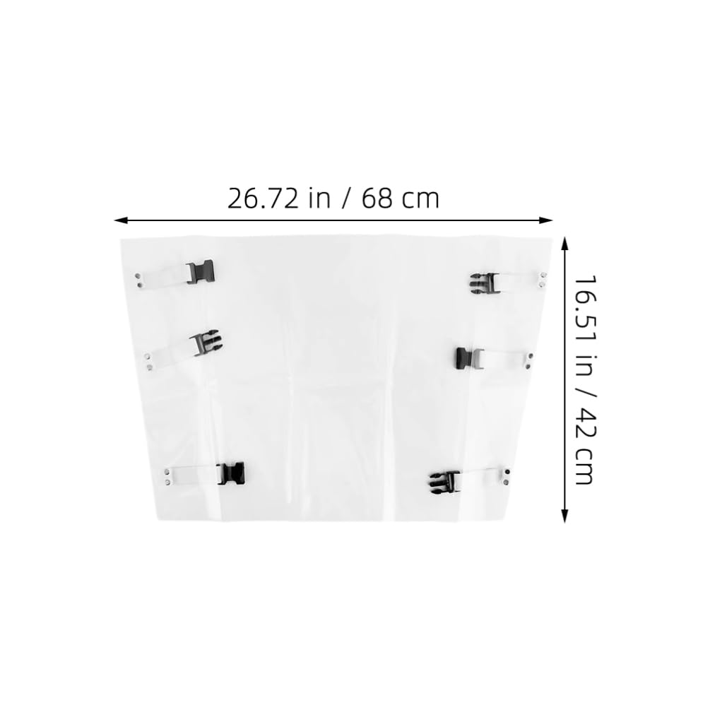 Beaupretty 3pezzi Coprisedile Protettivo Per Sedia Odontoiatrica Cuscini Per Gambe Lavabili Copertura Trasparente Per Unità Design Ergonomico e Resistente Comfort Ottimale Per Uso