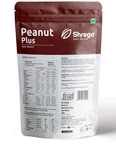 Image of Shrego Peanut Plus Raw Peanuts 360G (2X180G Vacuum Packed)