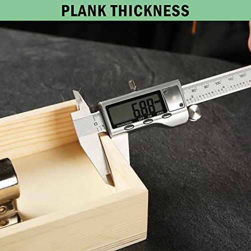 Artcome Heavy Duty Pecan Nut Cracker Tool With 4 Forks, Wood Handle Base With Rectangular Wooden Box Base For Walnuts, Chestnuts, Almonds, Pecans, Hazelnuts #TOP4