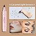 SUMEITANG Lifelike Freckle Pen - 2 Colors (Light Brown & Dark Brown), Waterproof, Quick Dry, Soft Dot, Natural, Magic Fake Freckles Makeup Pen