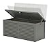 Produktbild Gartenbox Gartentruhe Kissenbox Box Grau Wasserdicht Stabil (Size : 490 Liter Inhalt)