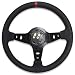 MODAUTO Volante Deportivo Universal, Desplazado, de Piel Sintética, Diámetro 350mm, Modelo G016,...