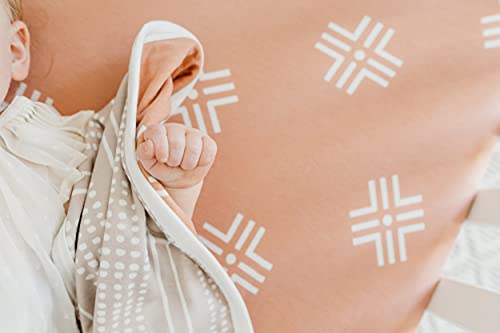 Image of Copper Pearl 3-Layer Knit Security Blanket Set Sized 16 inch x 16 inch 2-Pack Mesa