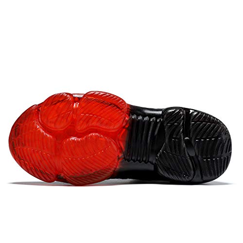 Tênis infantil de basquete ASHION com amortecimento a ar, confortável, tênis de basquete, respirável