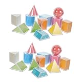 Formes géométriques - cet outil d'apprentissage est efficace pour aider les enfants à développer des concepts géométriques, des formes 3d