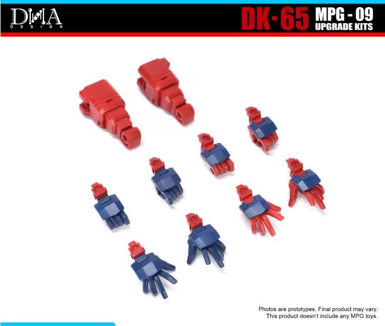 赤青マジック パーツ Amazon | DNA Design DK-65 Mpg09/Mp60 TF Upgrade Kit アップグレード