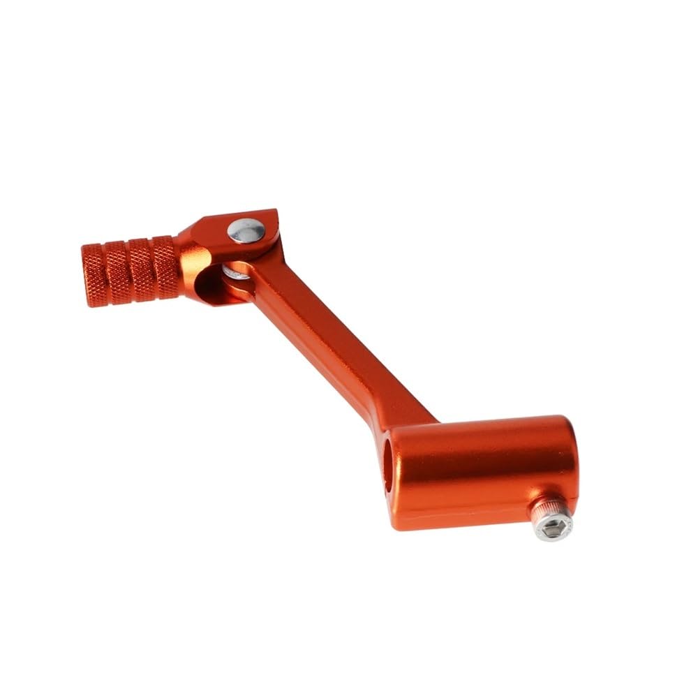 Vyb6sh Orange Gear Shifter Folding Motorcycle Cnc Aluminum Shift Lever Accessories Folding Gear Shifter For Dirt Bike For Atv Motorcross Moto Parts