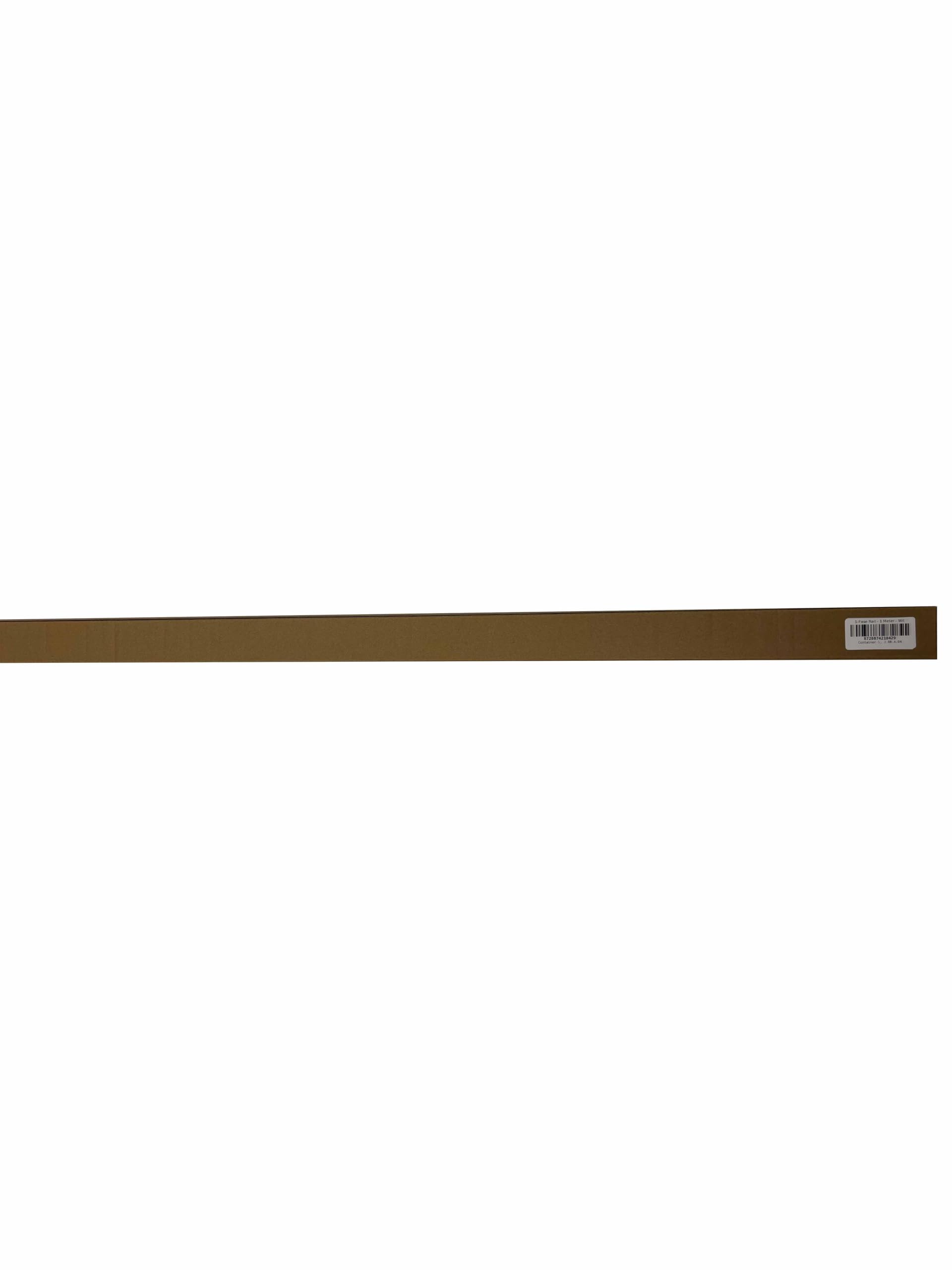 Ledvion - Sistema de rieles iluminacion, 1m, Carril Monofasico, Sin bombilla GU10, Blanco, Riel Monofásico Track, Lampara techo, plafon led techo cocina, luces led, focos led interior techo