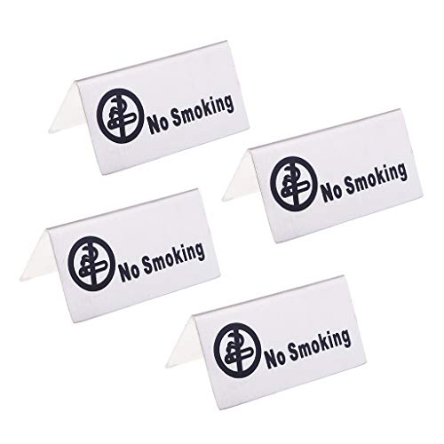 Fancyes 4 Unidades de Barraca de aço Inoxidável Estilo