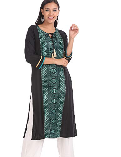 Image of Karigari by Unlimited Women's Cotton Straight Kurta