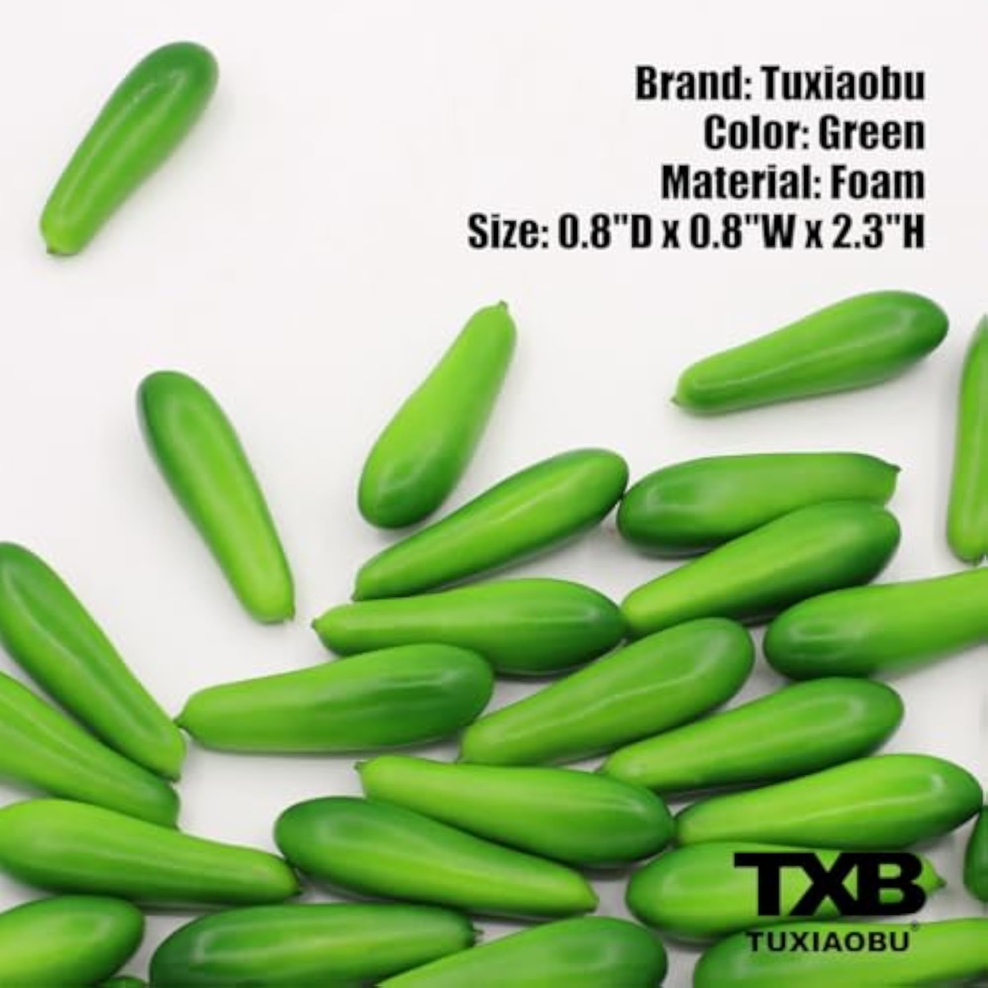 Artificial Cucumber Decoration, Lifelike Fake Vegetable for Home