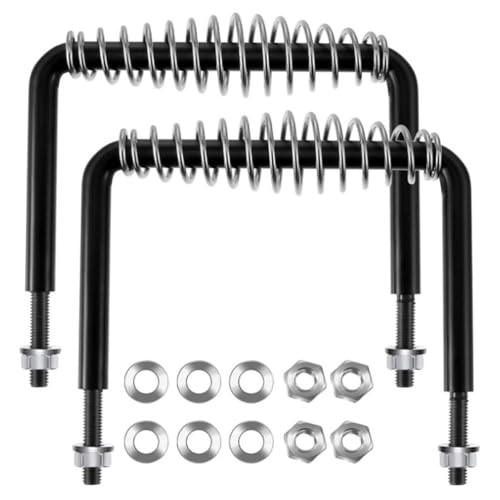 Poignée de barbecue universelle avec vis pour poêle à bois et foyer noir