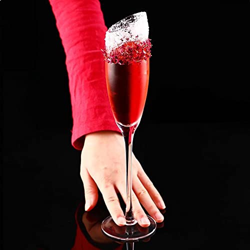 GOCART WITH G LOGO Thin Stem Classic Champagne Flutes Glass (Champange Flute Slanted (Pack of 2)) - Image 5