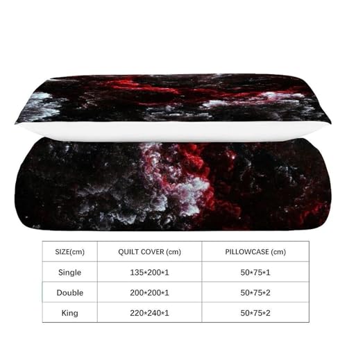 Parure de lit microfibre anti-plis space theme comprenant une housse de couette 1 place - 4