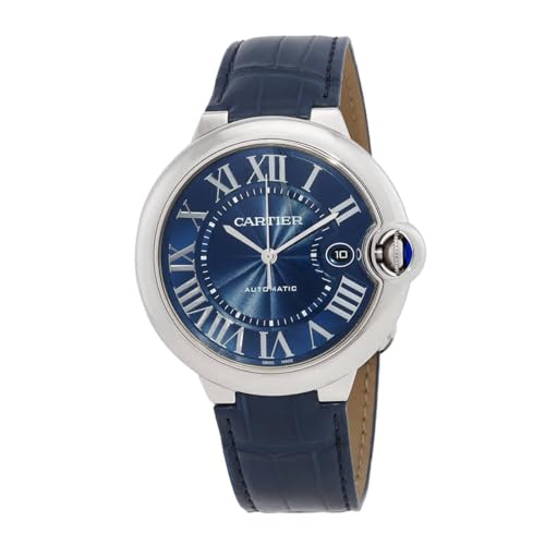 Cartier Ballon Bleu Automatic Blue Dial Men's Watch wsbb0027