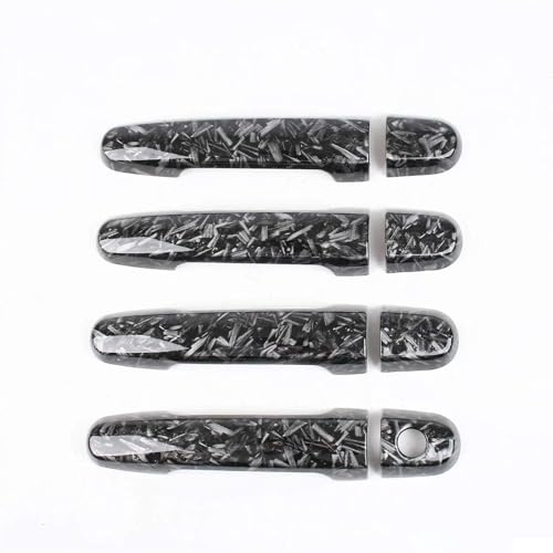 Cubierta de manija de coche en fibra de carbono forjada para Toyota Allion y Premio 2001-2006