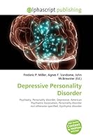 Depressive Personality Disorder 6131623155 Book Cover