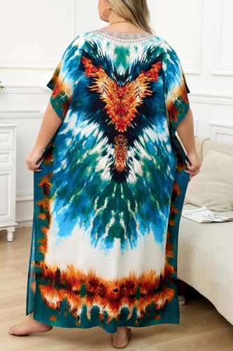 Camisón largo caftán para mujer bata holgada que soluciona la falta de espacio 2