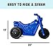 The Piki Piki Bike | Durable Easy To Ride Toddler Bike, Made In The USA (Blue)
