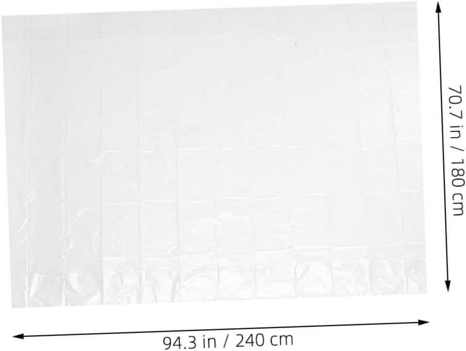 Garneck Heavy Duty Mattress Protection Bag Transparent Thick Plastic Cover for Moving Storage and Dust Protection Double Layer Mil