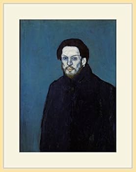 ■【ピカソ肖像画】ポスター 額縁付 複製画・額縁付き・ピカソ・「戦争」 : グーピルギャラリー