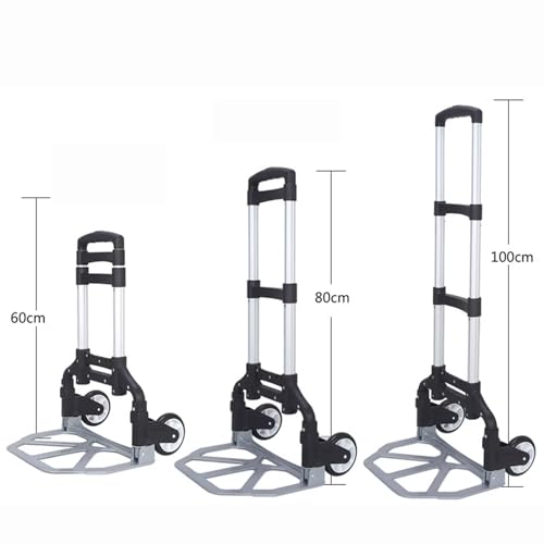 Carretilla plegable para compras con ruedas TPR miniatura 3