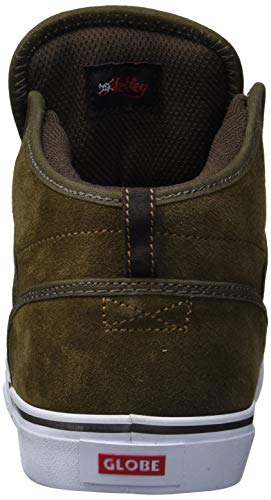 Image of Globe Men's Motley Mid Shoe, Chestnut /Woven, 9.5 Medium US