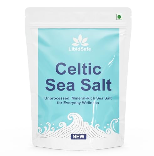 Celtic Sea Salt Organic 82 Minerals Coarse - Elevate Your Dishes with Hand Harvested Salt - Unmatched Flavor and Purity for Culinary Excellence (250 GM)