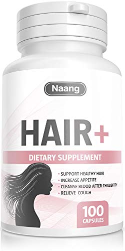 Hair Growth Supplement Organic 100 Capsules for Longer, Stronger for Faster Health Hair Growth - Hair Loss & Thinning Supplement for Women & Men - All Natural, Non-GMO, Gluten Free