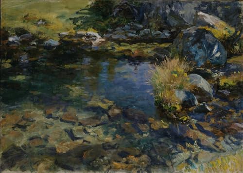 Portrait John Singer Sargent poster décoration murale toile célèbre tableau chambre 60x90cm