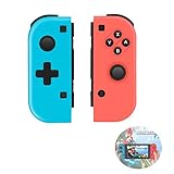 mando inalambrico nintendo switch game Compatibilidad: Compatible con la última versión de Nintendo Switch 9.1.0/Switch lite. Combínalo con el interruptor de Nintendo a través de Bluetooth inalámbrico.