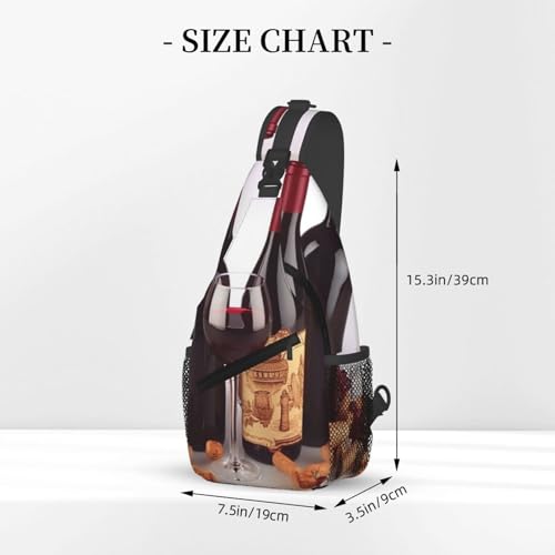 Bolso cruzado para hombre mochila de pecho color negro miniatura 3