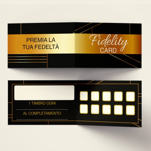 Cartes de fidélité pliantes 10 boîtes design multi-usages pour esthéticienne coiffeuse boutiques bar barbier, fidélité carte multi-usage imprimé sur...
