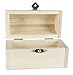 Darice WOODEN BOX 4.7X2.4X3.1 IN (Pack 6)