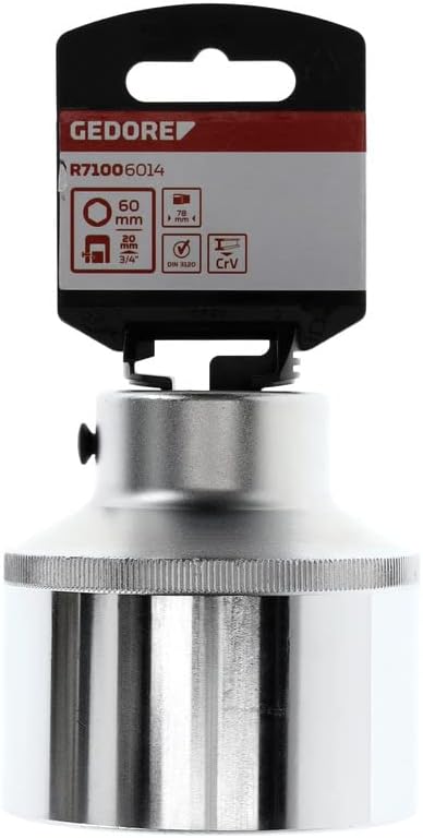 GEDORE RED Socket 3/4 Hexagon size60mm l.78mm