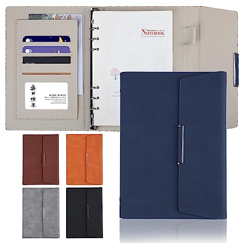 Amazon.co.jp: システム手帳 a5 バインダー 6穴 リング ノート PU