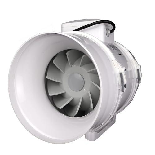 VENTS-US TT 250-10" Inline Fan with High Static Pressure Application - Ideal Solutions For Multi-Purpose Supply or Exhaust Use In Residential and Commercial Ventilation