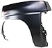 Crash Parts Plus Front Passenger Side Primed Fender Replacement for 1989-1997 Nissan Pickup, D21